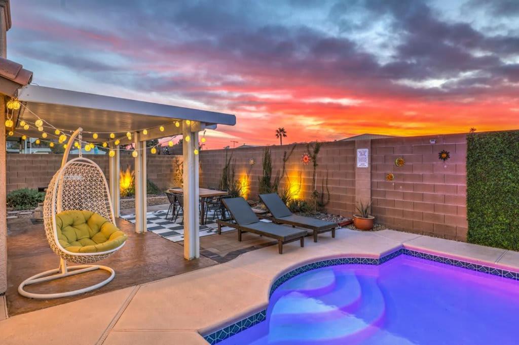 Sunset Swim - Modern Vegas Heated Pool Retreat Βίλα Henderson Εξωτερικό φωτογραφία