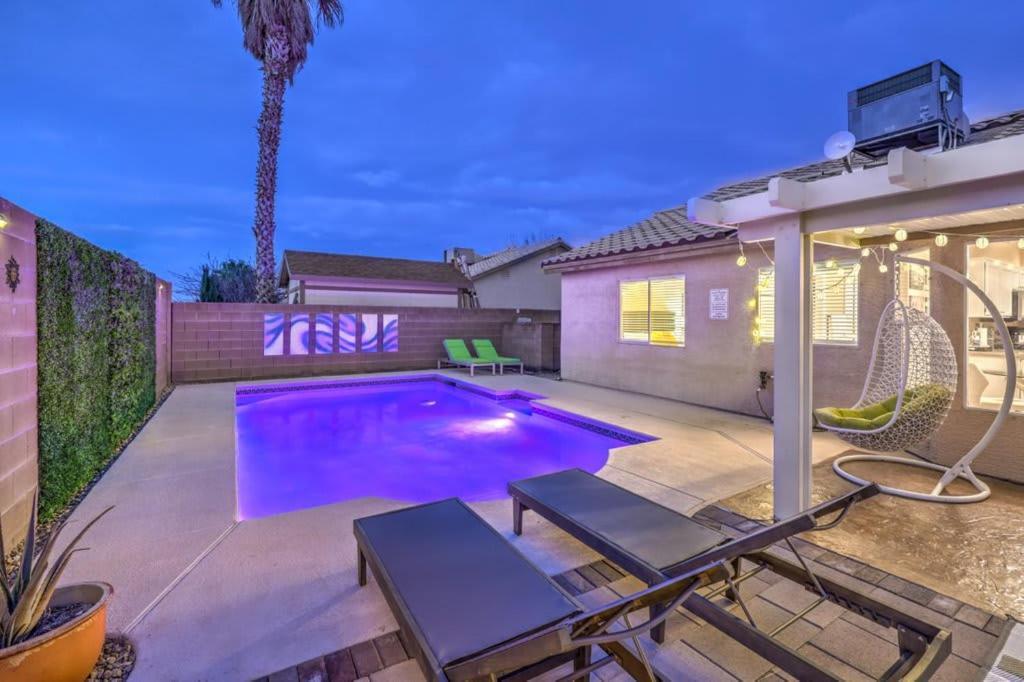 Sunset Swim - Modern Vegas Heated Pool Retreat Βίλα Henderson Εξωτερικό φωτογραφία